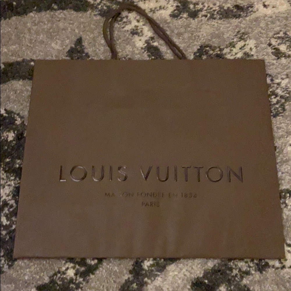 Louis Vuitton shopping bag